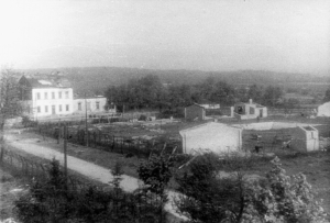 Reste des Lagers Neue Bremm 1945