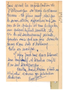 Schilderung der Todesumstände des Zeugens Dr. René Quenouille