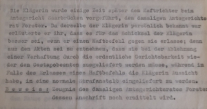 Der Fall von Margot H. zeigt, dass die Justiz Spielräume hatte, um Menschen vor dem KZ zu bewahren.