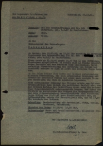 Bericht des Lagerarztes des Konzentrationslagers Natzweiler über den Tod von Christian K.